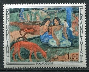 BRIEFMARKE / BRIEFMARKE FRANKREICH NEU Nr. 1568 ** GEMÄLDE KUNST / PAUL GAUGUIN - Bild 1 von 1