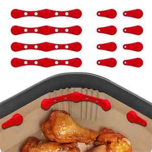 Freidora de aire papel pergamino soporte magnético hebilla de silicona para seguridad en la cocina - Imagen 1 de 43