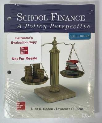 School Finance a Policy Perspective Sixth Edition Allan Odden Lawrence Picus New - Image 1 of 2