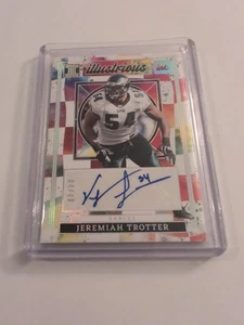 2025 Panini Impeccable Football Jeremiah Trotter Illustrious Ink Auto /49 Eagles - Picture 1 of 2