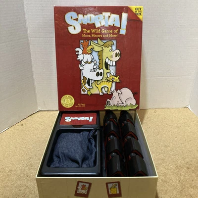 SNORTA The Wild Party Card Game of Moos Meows More! Complete  - Image 1 of 4