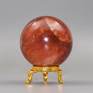 55 mm Orange Aventurin Meditation Geist Heilung Aura Kraft Stein Kugel Kugel - Bild 1 von 11