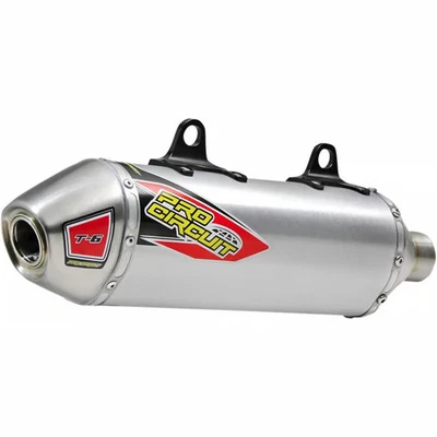 Pro Circuit Inossidabile T-6 Slip-On Silenziatore (Alluminio/Inossidabile) - Immagine 1 di 4