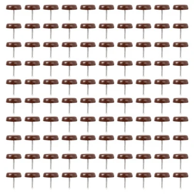 2X(100 STÜCKE Stuhl Tisch MöBel Bein Unterseite FüßE Kunststoff Pads Gleite6803 - Bild 1 von 4