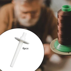 6x Spool Pins Home Sewing Machine Accessories Bobbin Embroidery Stand - Picture 1 of 7