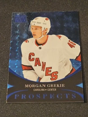 20-21 Skybox Metal Morgan Geekie Premium Prospects 🚨🚨🚨 Sapphires Star 1:10 - Image 1 of 2