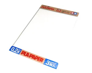 Tamiya Model Craft Tools Pla-Paper 0.2mm B4 Size (364x257mm, 3pcs) 70209 - Picture 1 of 1