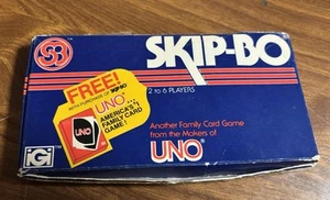 Vintage 1980 Skip-Bo Card Game #1050 Mattel New Old Stock Original - Picture 1 of 5