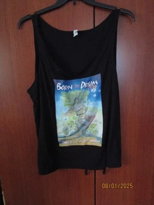 Born to Drum 2019 Seeds of Freedom Tank 2XL Bella Poly Viscose Bust 51 Length 26 - Image 1 of 4