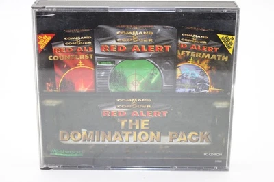 Command & Conquer Red Alert The Domination Pack (4-Disc PC, 1997) Windows 95 - Image 1 of 4