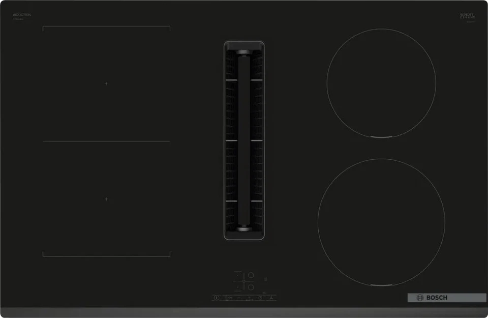 BOSCH PVS831B16E PIANO INDUZIONE CAPPA INTEGRATA 4 ZONE COTTURA ENERGY TUTOR