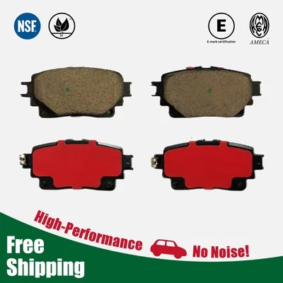 Rear Ceramic Brake Pads for Toyota Highlander 2020-2023 & Corolla 2019-2023 - Image 1 of 4