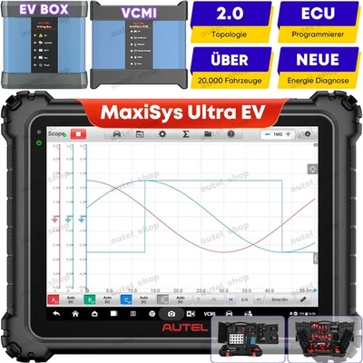 2025 Autel MaxiSys Ultra EV Scanner VCMI 5-in-1 Oszilloskop, Wellenformgenerator - Bild 1 von 4