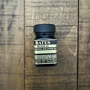 Bates Numbering Machine Ink Black 43 - Picture 1 of 3