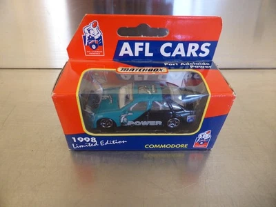MATCHBOX AFL Cars PORT ADELAIDE POWER Holden Commodore 1998 - image 1 of 4
