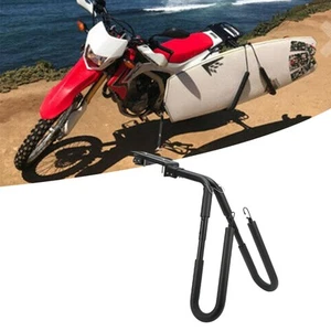 Durable Aluminum Alloy Motorcycle Surfboard Rack with Protective Padding - Picture 1 of 11