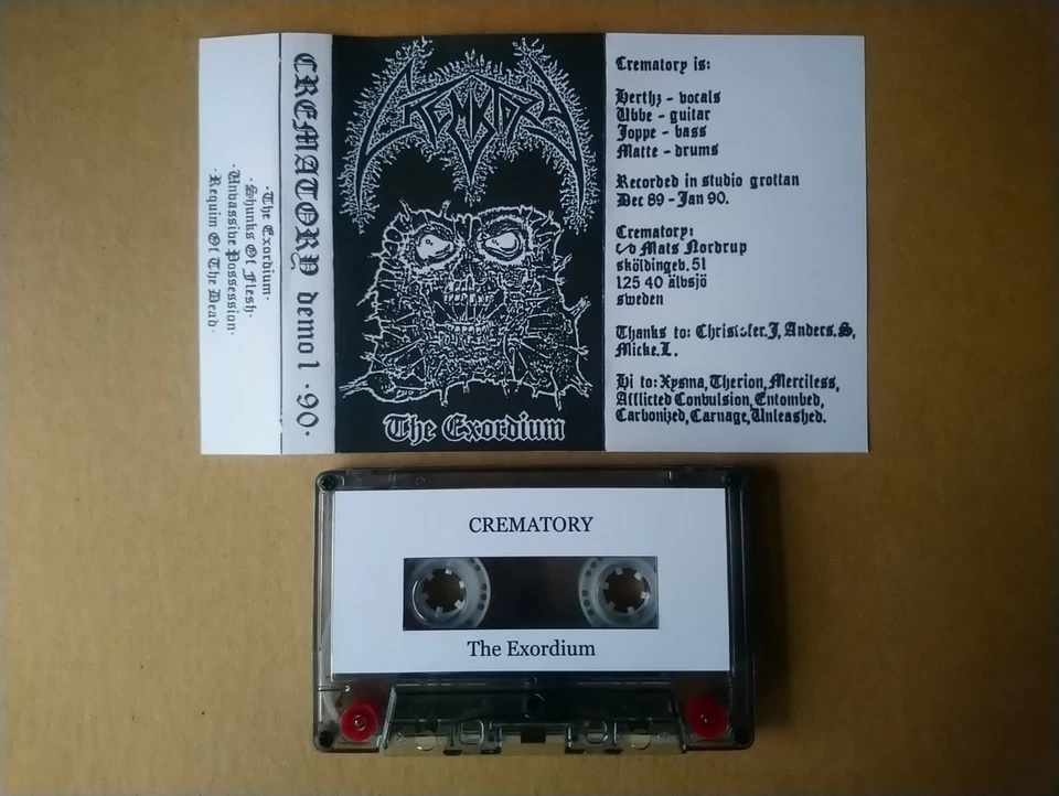 CREMATORY The Exordium MC, Dismember Entombed Nihilist Grave Carbonized Carnage - Image 1 of 1