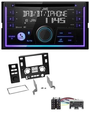 JVC MP3 USB 2DIN DAB Bluetooth CD Autoradio für Land Rover Defender 2010-2016 sc - Bild 1 von 4