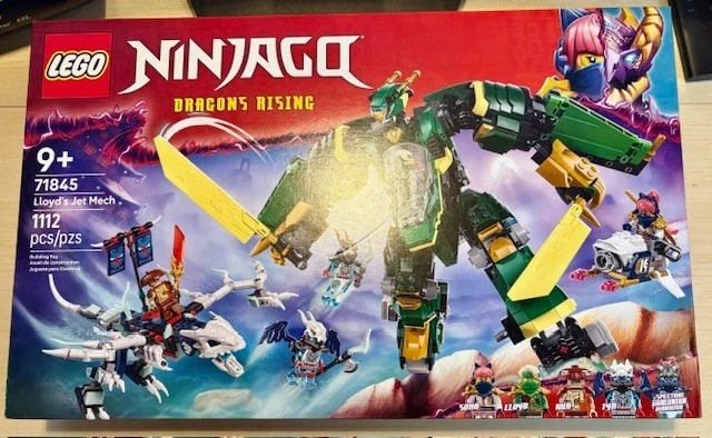 LEGO NINJAGO Lloyd's Jet Mech 71845 Kit de Construcción (1112 Piezas) LEER Foto 1 de 1