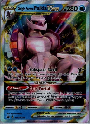Origin Forme Palkia VSTAR Promo SWSH: Sword & Shield Promo Cards SWSH254 NM - Image 1 of 2