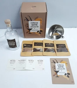 New, CRAFTLY DIY Espresso Martini Infusion Coffee Cocktail Kit - Picture 1 of 16