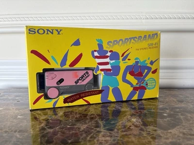 Sony Walkman Sports 1986 vintage marca - nuevo de lote - muy raro - sin precio base -  Foto 1 de 4