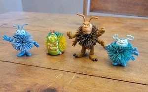 4 Vintage 1998 Disney Pixar A Bugs Life KOOSH BALLFIGUREN kostenloser Versand  - Bild 1 von 5
