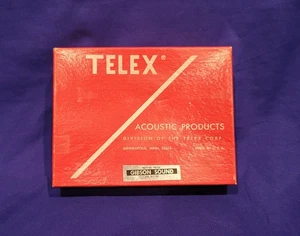 Vintage Telex Tele-Fi Headset In Box - Great Condition - Picture 1 of 4