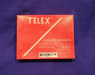 Vintage Telex Tele-Fi Headset In Box - Great Condition - Image 1 of 4