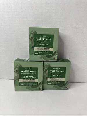 Bath & Body Works • Paquete de 2 recambios para flores de pared EUCALIPTO + MENTA VERDE 3 x 2 Foto 1 de 4