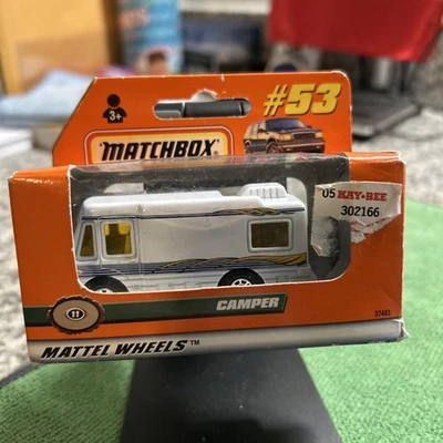 Autocaravana cámper Matchbox #53 1998 nueva en caja envío gratuito Foto 1 de 2
