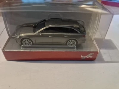 Audi A6 Avant Break Gris Metal Herpa 1/87 - Photo 1/4