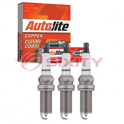 Bujías de núcleo de cobre Autolite de 3 piezas para encendido Honda Insight 2000-2006 qf Foto 1 de 4