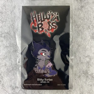 Pin esmaltado Helluva Boss Kitty Cat Vortex - Imagen 1 de 2