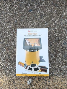 Wolverine F2D Titan 8-in-1 Film Converter Large Screen Yellow NEW - Picture 1 of 1