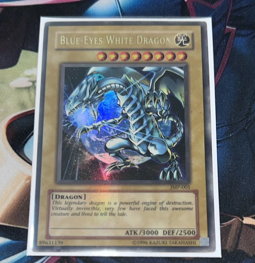 Blue-Eyes White Dragon JMP-001 Shonen Jump Magazine Holo Bleed MISPRINT - Image 1 of 1