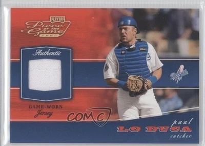 2002 Playoff Piece of the Game Materials Gold /50 Paul Lo Duca (Jersey) #POG-65 - Image 1 of 2