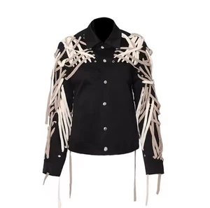 Jacket Lace Rick Mega Black Fashion Owens Bottom Gabardine Unisex  - Foto 1 di 7