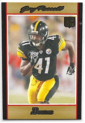 2007 Bowman Gold Gary Russell (RC) EX-NrMT #141 - Image 1 of 2