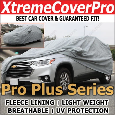 2023 2024 CHEVY BLAZER BREATHABLE CAR COVER W/Fleece Dark Gray - Image 1 of 4