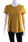 Richer Poorer Womens Tee Shirt Yellow Cotton Size Extra Small