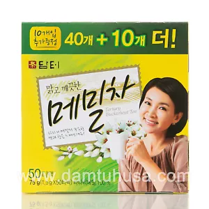 Té de trigo sarraceno tártaro 100 % puro DAMTUH, 50 bolsitas de té, té coreano - Imagen 1 de 4