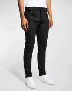 Lila Marken Jeans P001 SCHWARZ RESIN Low Rise Skinny Jeans HERREN 38. 188 $ HOCH - Bild 1 von 3