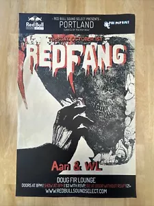 Red Fang Original 2013 Konzert Poster Flyer 11x17 Doug Fir Lounge PDX Pop Now - Bild 1 von 5