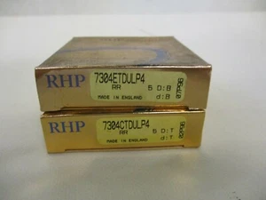 NEW SET OF 2 RHP 7304ETDULP4 SUPER PRECISION BEARING - Picture 1 of 2