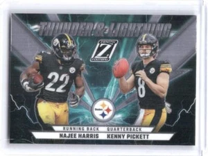 2022 Zenith #TL-NK Najee Harris / Kenny Pickett Thunder and Lightning - Bild 1 von 2