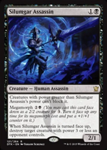 x1 Silumgar Assassin R MTG Dragons of Tarkir M/NM, English - Image 1 of 1