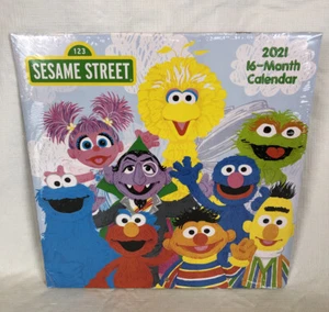 NEW! Sesame Street 2021 Calendar 10x10 Inch - Picture 1 of 2