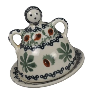 Manufaktura Boleslawiec Hecho a Mano en Polonia Mini Dama Limón/Queso - Imagen 1 de 16