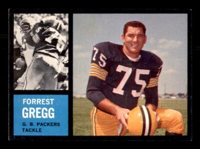 1962 Topps Football #70 Forrest Gregg NM/MT *e1 - Image 1 of 2